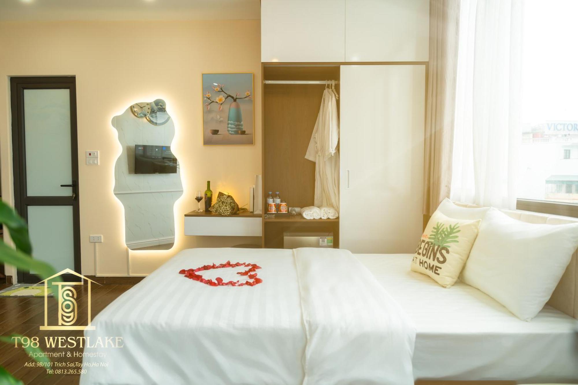 T98 Westlake Trich Sai - Tay Ho Center Lake View Studio Hanoi Exterior photo